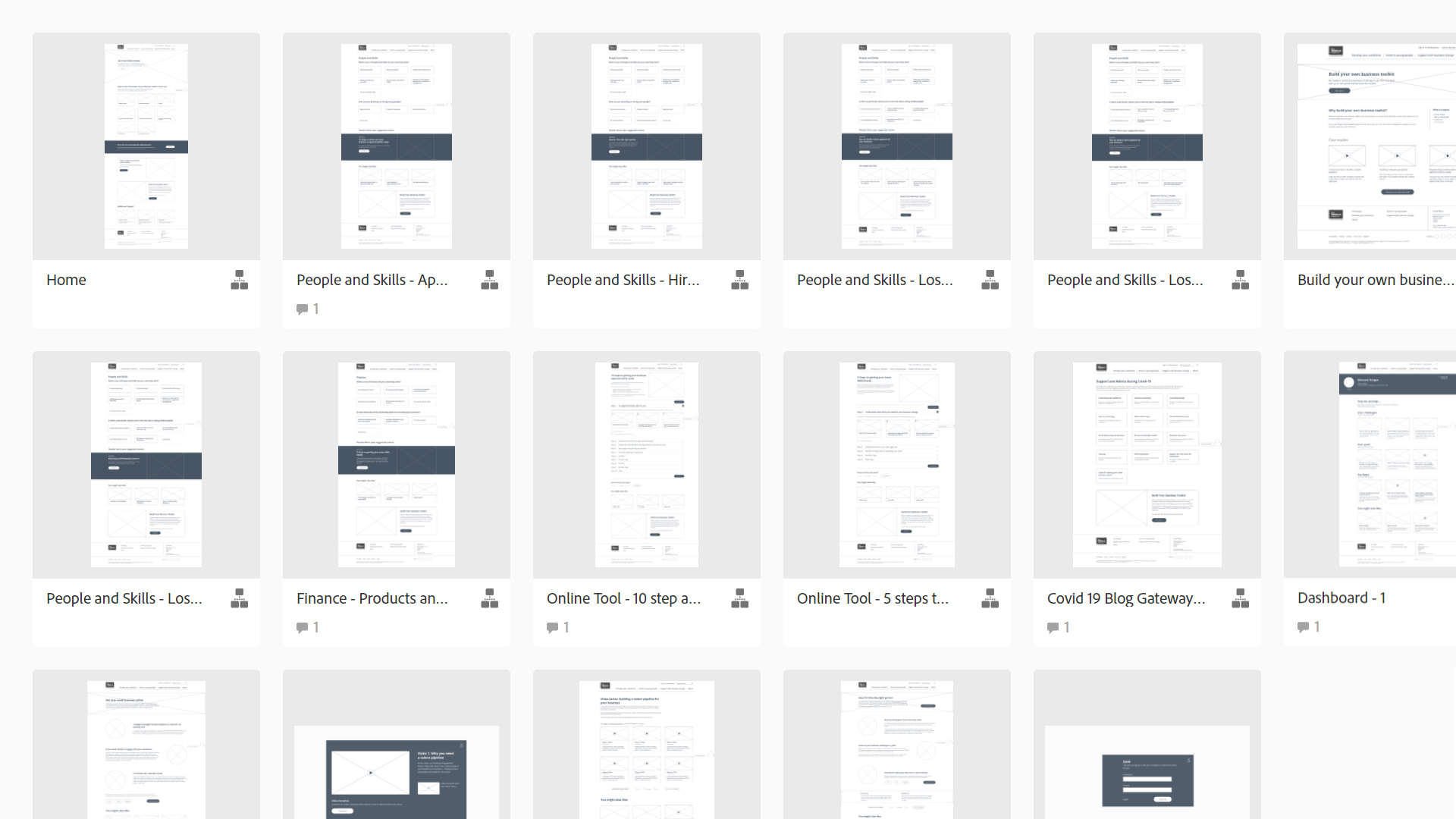 02 SDS Wireframes